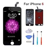 2.【Anwendung】Repariert bzw. tauscht alte, kaputte, gesprungene, zerkratzte, beschädigte oder defekte display für iphone 6 schwarz.