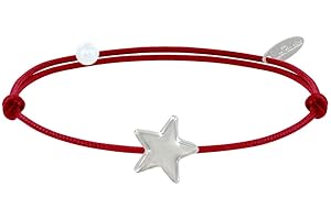 LES POULETTES BIJOUX - Pulsera Enlace Estrella de Plata - Classics
