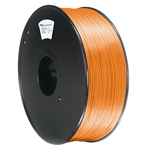 Surreal PLA filamento 1.75mm para impresoras 3D - 1KG carrete - Naranja