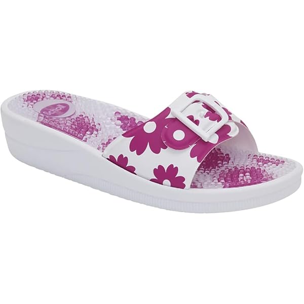 Patrizia Azzi Ciabatte Estive ISCHIA In Spugna Per Donna - Antiscivolo, Leggere, Colore Fucsia, Taglia 36