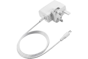 Dericam 12V 1A DC Power Supply Adapter for IP/CCTV security camera, 5ft/1.5 meter AC to DC power cord, Wall Charger, output DC 12V 1000mA, input AC 100V-240V/50 or 60Hz/0.4A Max, White…