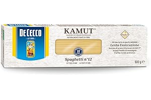De Cecco Espaguetis Pasta Kamut Cee - 4 unidades de 500 g