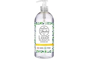 LA DROGUERIE D'AMÉLIE Liquide Vaisselle, Thym Citron, 500 ml