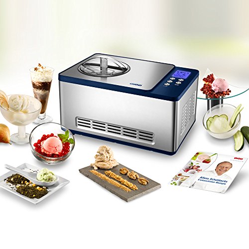 UNOLD Eismaschine Schuhbeck exklusiv, mit Kompressor, 1,5 Liter Eiscreme, 48818 - 3