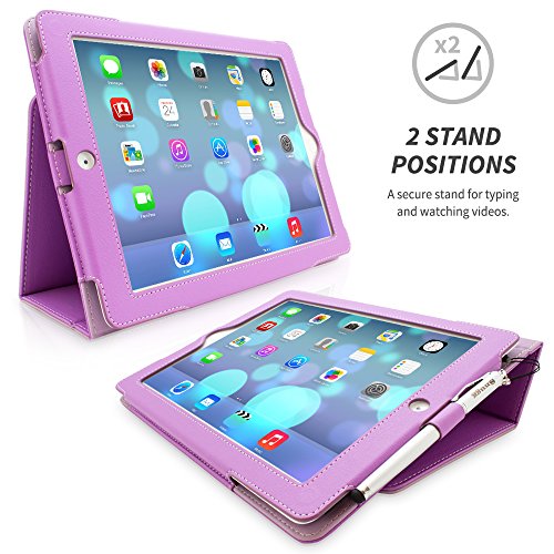 iPad 4 und 3 Hülle (Lila), Snugg – Smart Case mit lebenslanger Garantie + Sleep / Wake Funktion - 2