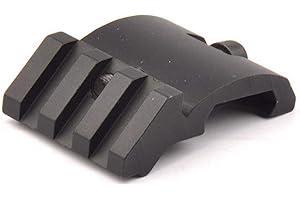 OAREA 45 Degree 20mm Black and Sand Ultra Low Profile Offset Angle Picatinny Rail Mount