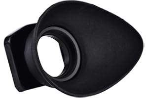 Topiky Oculare, Calotta per oculare per Obiettivo della Fotocamera, Adatto per Canon EOS 5DIII/1DX/7D/7DII/1DX/1DS MarkIII/1D MarkIII/1D MarkIV, per riprese/Fotografia