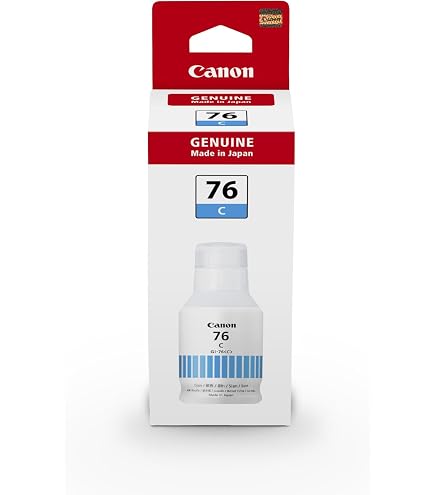 Canon PIXMA GI76 Black Ink Bottle for GX3070, GX3072, GX4070