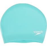 Speedo Long Hair Swim Cap Bone