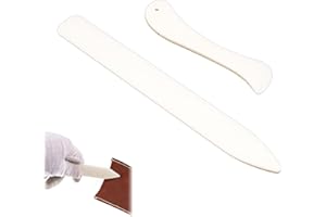 XIWUPO Falzbein Für Papier, Falzbein, Pfalzbein, Falzbein Knochen, Falzbein Naehen, Falzbein Fuer Pappe, Falzbein Fuer Papier Knochen, Für Papier, Buchbinden Und Kartenherstellung, 2stück
