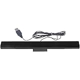 MSEKKO Barre de capteur récepteurs filaires IR Signal Ray Remplacement de la Prise USB pour télécommande Wii