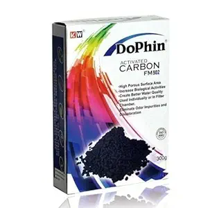 Foodie Puppies DOPHIN Activated Carbon | 300g | Aquarium Filter Media