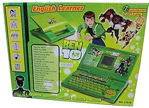 Famous Quality  New Series Entertainment and Teaching Fun English Word Notebook Laptop Toy (Multi-Color)