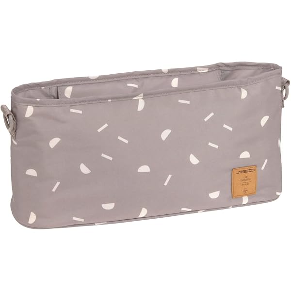Kinderwagen-Organizer – Wasserdichte Aufbewahrungstasche Für Windeln, Flaschen, Spielzeug, Grau 33x20x12 Cm