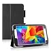 Produktbild Invero® Premium Hülle Ledertasche umfasst Ständer Feature, Displayschutzfolie und Eingabestift Kugelschreiber für Samsung Galaxy Tab 4 7,0 Zoll SM T230 T231 (Schwarz / Black)
