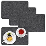 BABY-, KINDER- UND KLECKERFEST - Die stabilen Tisch-Matten sind hochwertig verarbeitet, dabei aber sehr pflegeleicht. Die Platz-Decken sind ganz leicht abwischbar und abwaschbar