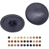 Pack of 50 Pozidriv Screw Cover Caps 12mm Diameter Pozidriv Head Clip on Plastic Covers Furniture Decorative Cap 50 Anthracite S0