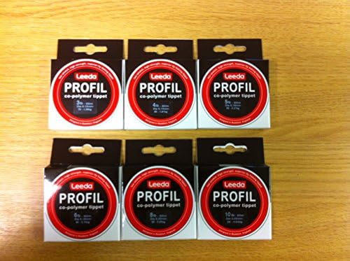 Leeda Profil Co-Polymer Tippet 50m*6 Sizes*3-10lb*2-7X*Fly Fishing Leader Line