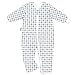 Produktbild Odenwälder Jersey-Schlafoverall Hopsi Kreise silver & grey, Größe:98/104