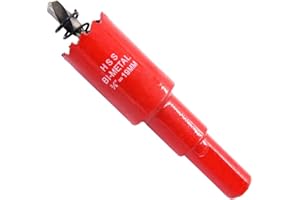 LAIWEI Scie-cloche bi-métal HSS avec mandrin pour bois et métal 19 mm