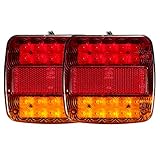 Facil para Uso: Funciona en vehículos de 12 V.. perfectamente adecuado para todo tipo de camiones, remolque, semirremolque, camión, vehículo off-road, ATV, SUV, UTE, Pickup, tractor, autobús, coche, barco, Caravanas Etc.