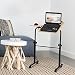 Produktbild COSTWAY Laptoptisch Notebooktisch Notebookständer Schreibtisch Rolltisch Ständer Sofa Bett Tablett Computer Tisch