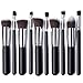 10pcs Kabuki Style Professional Make Up Brushes Cosmetic Set Dailt Foundation Blusher Face Powder for Make up School / Salon / Wedding Christmas Halloween Party / Daily Foundation