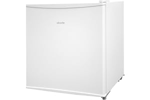 Abode Table Top Mini Freezer White Freestanding 31 Litre Capacity with Reversible Door, 4 Star Freezer Rating, Adjustable Feet & 1 Wire Shelf ATTFZ0E1W (White)