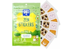 GENERIC NATPAT Zen Stickers for Kids and Adults, 24 Pack, Mood Calming Patches for Relaxation and Emotion Regulation