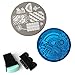 10Pcs DIY Nail Art Stamp Stencil Kits Manicure Plate Set With Polish Stamper Scraper Stamping Template Plate Set Tool Stamper Design Kit