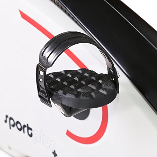 SportPlus Ergometer mit App-Steuerung und Google Street View, Bluetooth Brustgurt kompatibel, Benutzergewicht bis 110 kg, 9 kg Schwungmasse, SP-HT-9500-E - 9