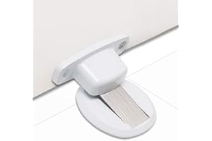 PHOEWON forte magnétique butée de porte en métal arrêt de porte résistant à la porte avec 3M vis auto-adhésives de dissimulation montées au sol