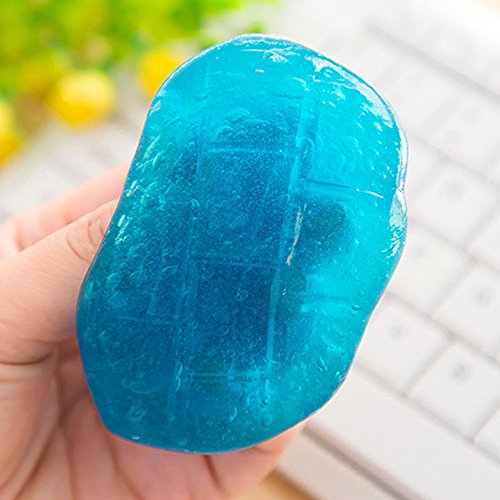 Tastatur Reinigung,Valenth Clear Transparent Gum Tastatur Schleim Multifunktions Saubere Kunststoff Gel für Auto Innenraum Computer Tastatur Büroausstattung - 2