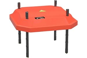 Fudajo Placa calefactora para pollitos 30x30cm 50W criadora regulador de temperatura 20-25 polluelos