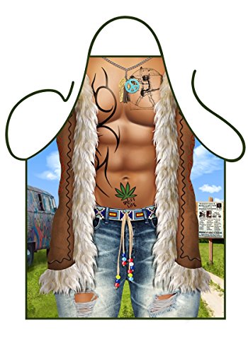 Preisvergleich Produktbild Hippie Schürze - Grillschürze - Sexy Man Party