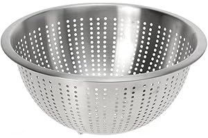 VILDE Sito kuchenne przebicie uniwersalne sitko ze stali nierdzewnej 24 cm