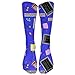 Produktbild liuweidedian Hospital Nurse Theme Royal Blue Athletic Tube Stockings Women's Men's Classics Tube Socks Best Medical, Nursing, Travel & Flight Socks