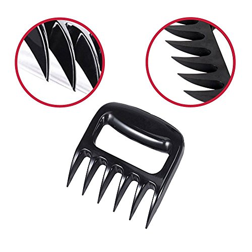Kyerivs 1 Paar Pulled Pork Fleisch-Krallen Bärentatzen für Grill BBQ Fleischgabeln Truthahn - 4