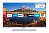 Smart TV mit integriertem WLAN, USB Media-Players / Unterstützte Streaming-Dienste: Prime Video, Netflix, Maxdome, Freenet Video, Youtube uvm. / Speaker Box für verbesserten Sound - Works with Alexa