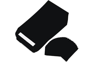 LOCKISH Buste nere, 120 buste piccole, autoadesive, in carta kraft, per monete, salari, semi, monete, perline o francobolli (10 x 6 cm)