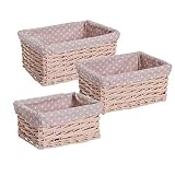 Medidas: 47x42x37 cm. Color: Rosa. Material: Mimbre