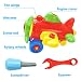 YIXIN Set of 2 Take-a-part Airplane Helicopter Disassembly Assembly Toys for Child Intelligence Development