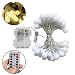 Produktbild iZiv 80 Pcs LED Kugel Lichterkette, 8 Meter, 8 Mode, Fernbedienung, Warmweiß, Wasserdicht, Led Lichterkette Perfekt für Esszimmer, Schlafzimmer, Weihnachtsbaum, Garten, Hochzeit, Geburtstag