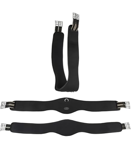 Sottosella Elasticizzato Con Memory Foam | Per Cavallo | Con Anello A D | Guarnizioni Inox - Foto 4