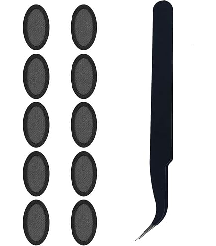 20-teiliges Ohrhörer-Filter Set – 4 Größen (4mm), Schutz Vor Schmutz & Ohrenschmalz, Für In-Ear-Kopfhörer