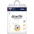 Aiwibi Ultra-Thin Premium Baby Pants Diaper, Super Soft and Ultra Thin,Anti-irritation Pants Royal Care Baby Nappy Pants, Super Absorption, 360 Stretchy Waistband (Large, 24, count)