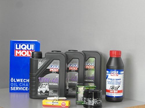 Maintenance Set ATV Quad For Yamaha YFM 700 Grizzly Service Inspection Oil Spark Plug