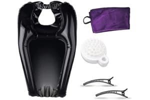 KARCUSINY CHUANGOU Salone Lavabo Mobile ，Lavandino Gonfiabile per Capelli，per Capelli per Lavare i Capelli a Letto.
