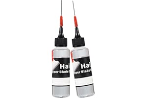 GNAUMORE Olio per Rasoio Elettrico e Tagliacapelli - Lubrificante per Meccanica di Precisione, Testine di Rasatura - 2 Pezzi