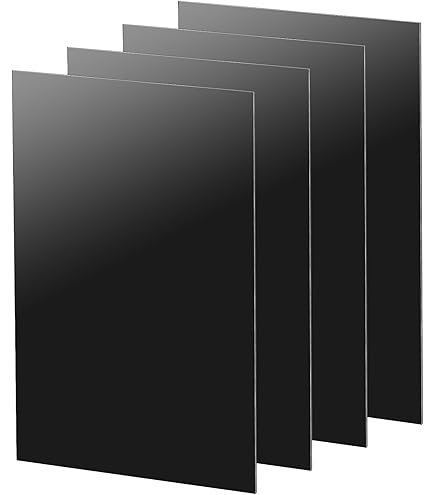 Feuille Plate En Plastique ABS Au Styrène, 1 Pièce, Plaque Noire Pratique Pour Outils Industriels